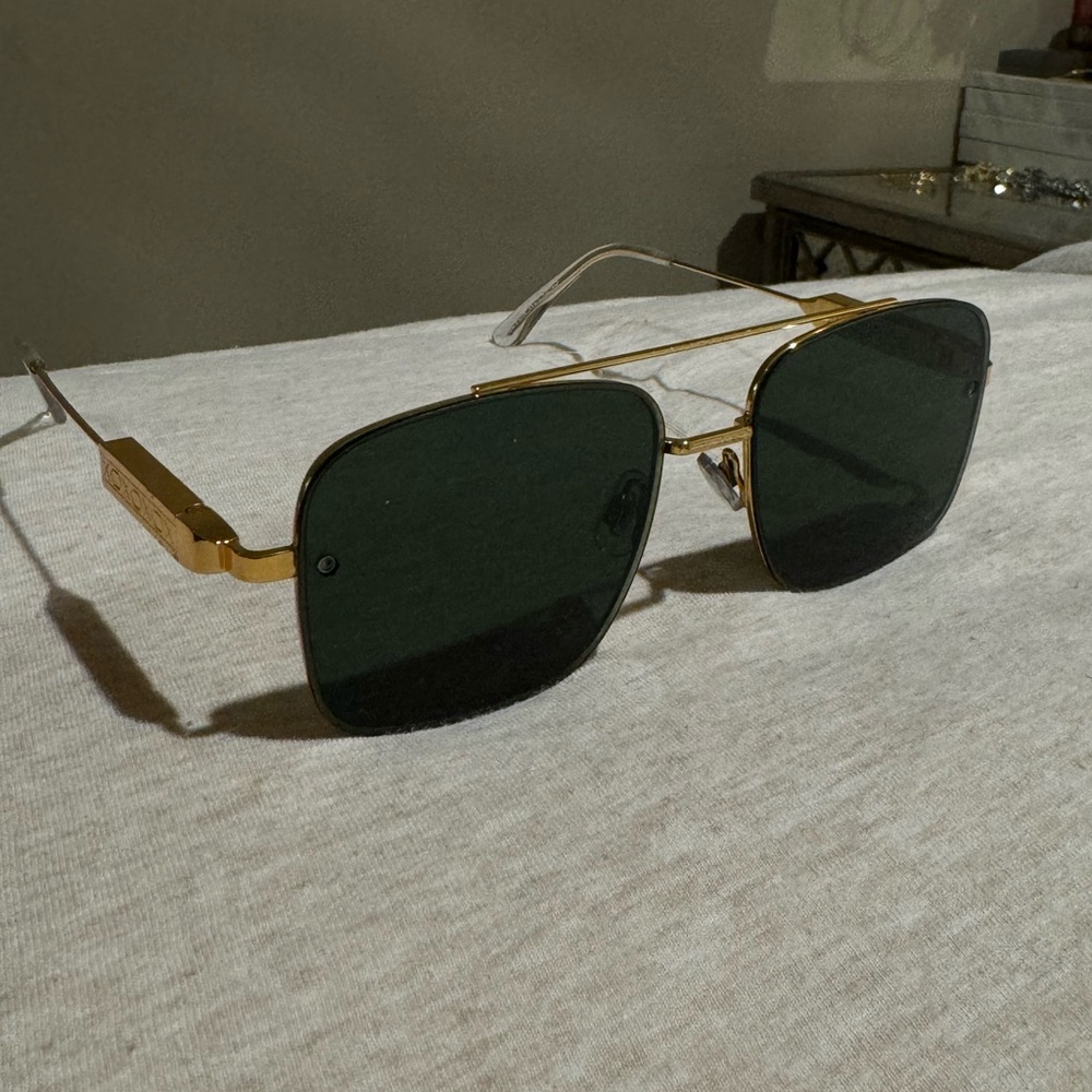 Gold and Green Sunglasses- Spitfire - Picture 2 of 5